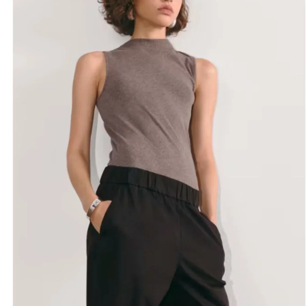 NWT Everlane The Easy Pant Pull On Black Size Medium - Picture 3 of 13